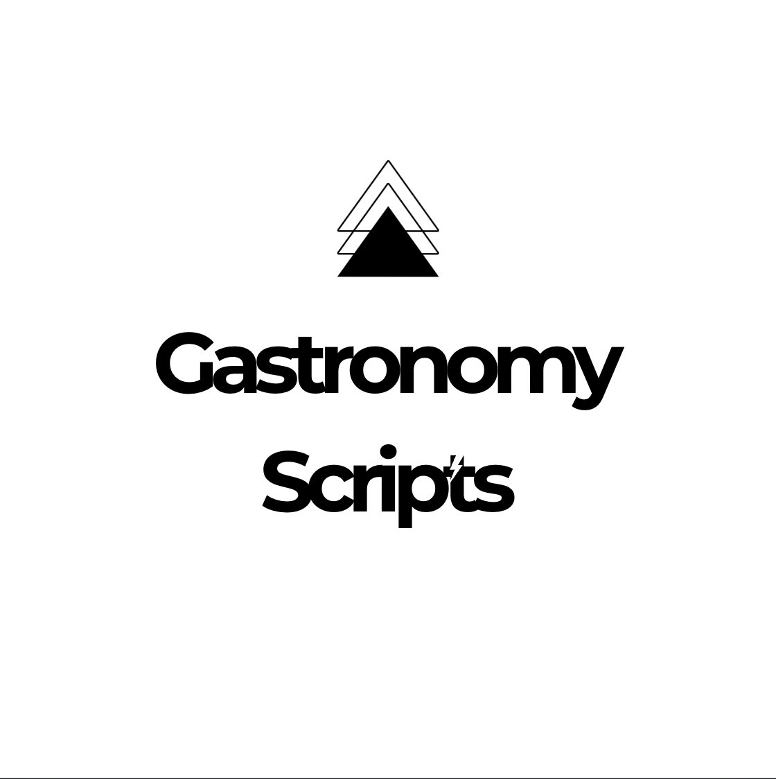 Gastronomy Scripts