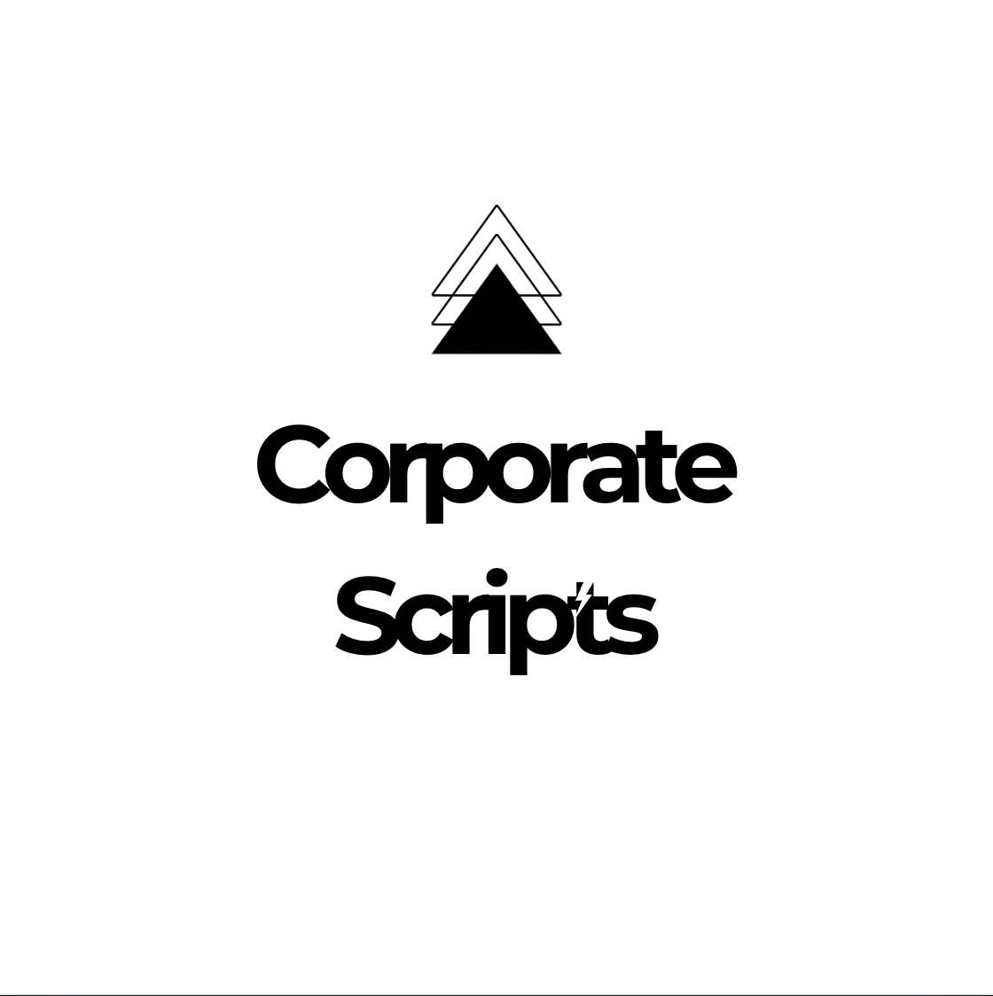 Premium Corporate Scripts